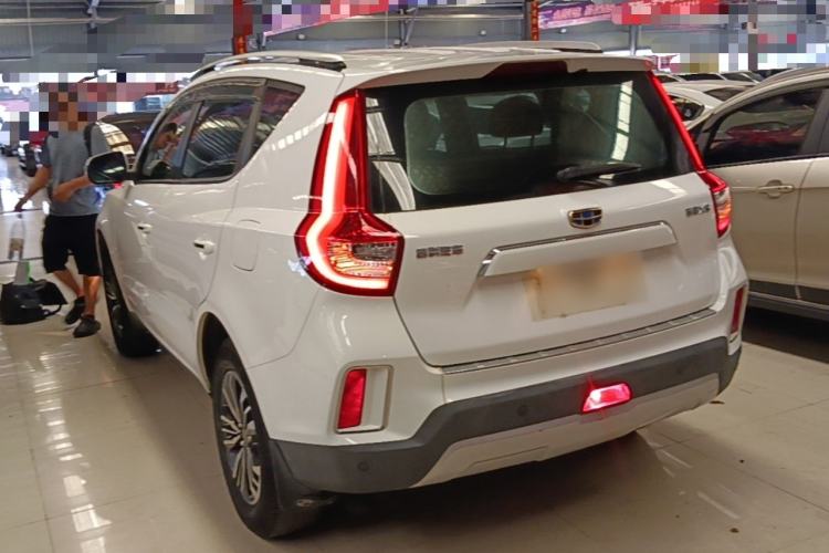 Used Geely Auto Vision X6 2016 1.8L Manual Luxury Model Rear Left 45 Deg