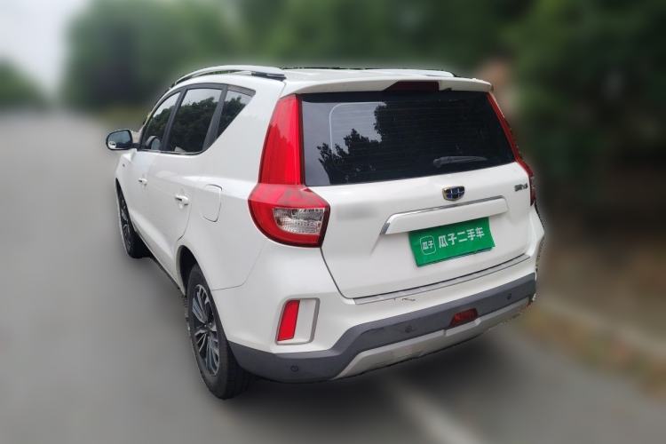 Used Geely Auto Vision X6 2016 1.3T CVT Flagship Model Rear Left 45 Deg