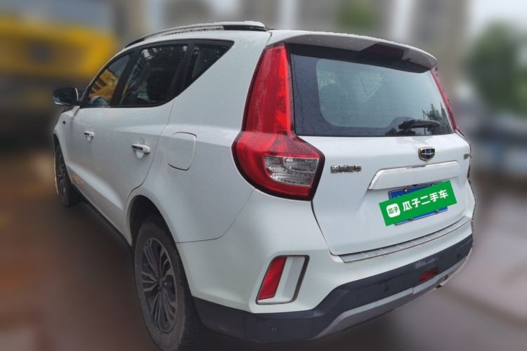 Used Geely Auto Vision X6 2016 1.3T CVT Flagship Model Rear Left 45 Deg