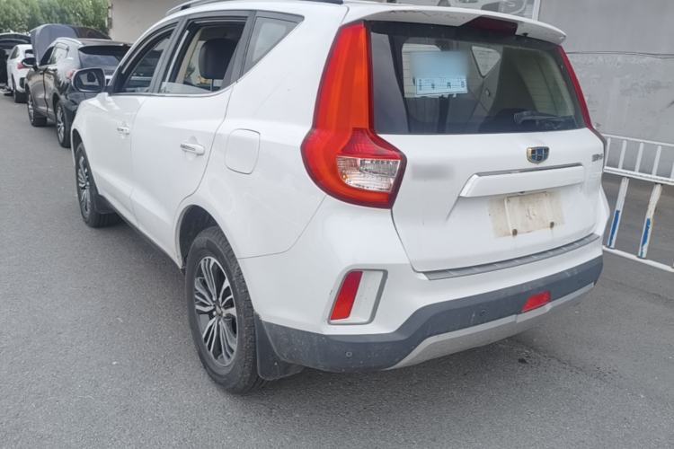 Used Geely Auto Vision X6 2016 1.8L Manual Luxury Model Rear Left 45 Deg