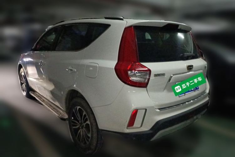 Used Geely Auto Vision X6 2016 1.3T CVT Flagship Model Rear Left 45 Deg