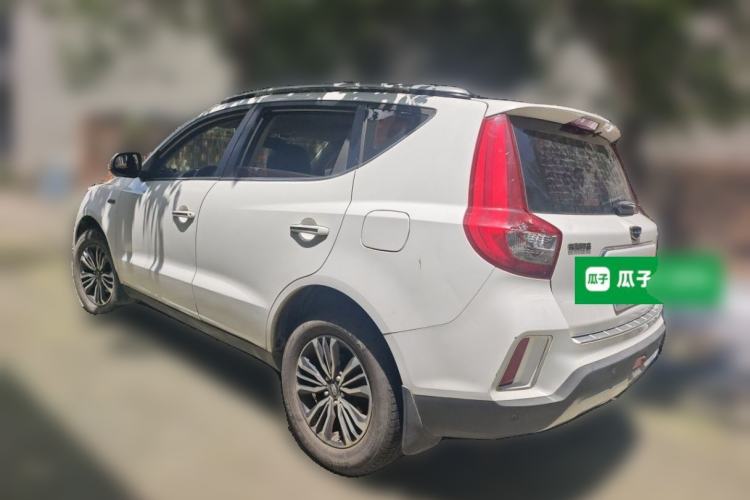 Used Geely Auto Vision X6 2016 1.3T CVT Flagship Model Rear Left 45 Deg