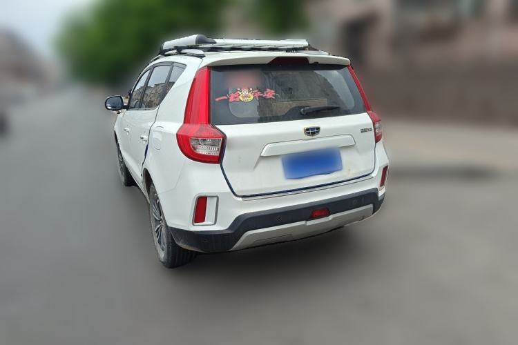Used Geely Auto Vision X6 2016 1.8L Manual Luxury Model Rear Left 45 Deg