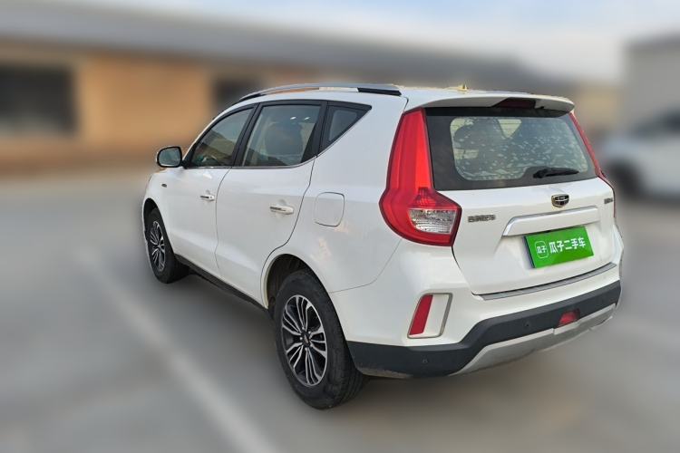 Used Geely Auto Vision X6 2016 1.3T CVT Flagship Model Rear Left 45 Deg