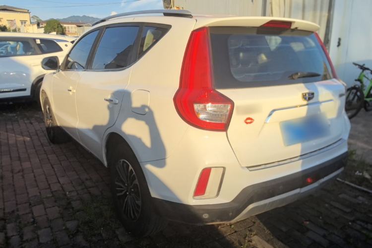 Used Geely Auto Vision X6 2016 1.8L Manual Luxury Model Rear Left 45 Deg