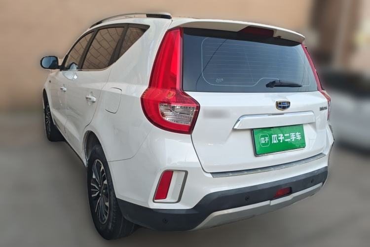 Used Geely Auto Vision X6 2016 1.3T CVT Flagship Model Rear Left 45 Deg