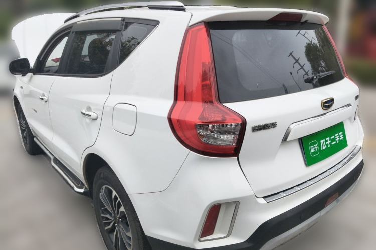 Used Geely Auto Vision X6 2016 1.3T CVT Flagship Model Rear Left 45 Deg