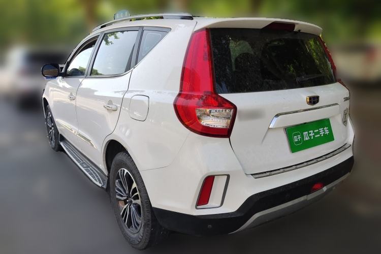 Used Geely Auto Vision X6 2016 1.8L Manual Luxury Model Rear Left 45 Deg