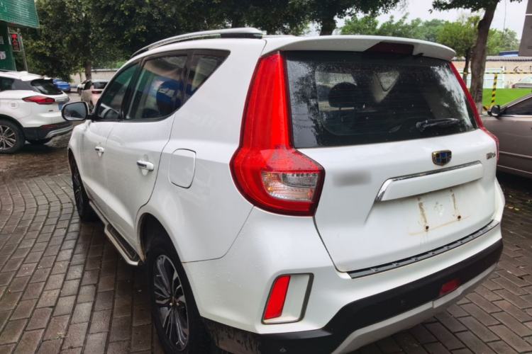 Used Geely Auto Vision X6 2016 1.8L Manual Luxury Model Rear Left 45 Deg