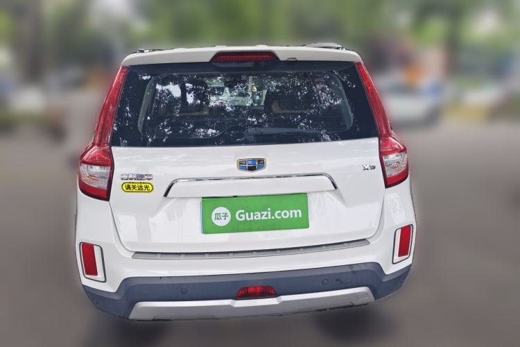 Used Geely Auto Vision X6 2016 1.8L Manual Luxury Model Rear