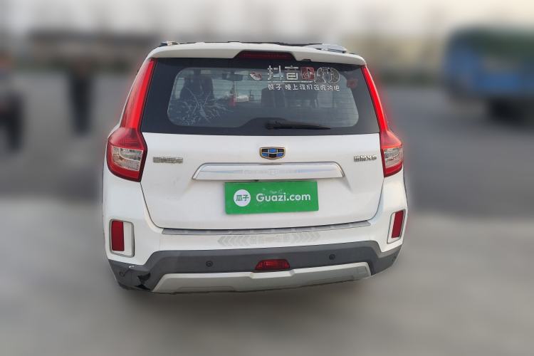 Used Geely Auto Vision X6 2016 1.8L Manual Luxury Model Rear