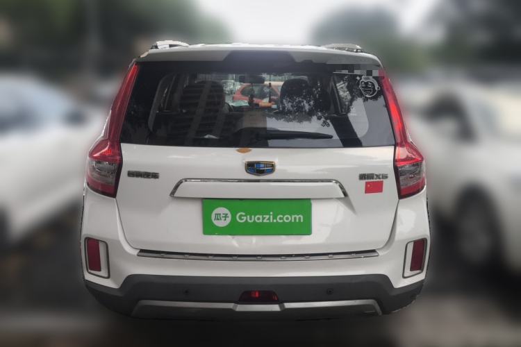 Used Geely Auto Vision X6 2016 1.8L Manual Luxury Model Rear