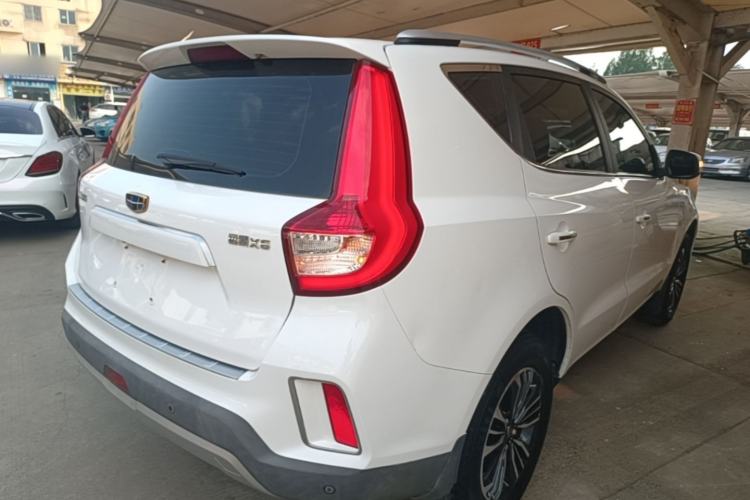 Used Geely Auto Vision X6 2016 1.8L Manual Luxury Model Rear Right 45 Deg