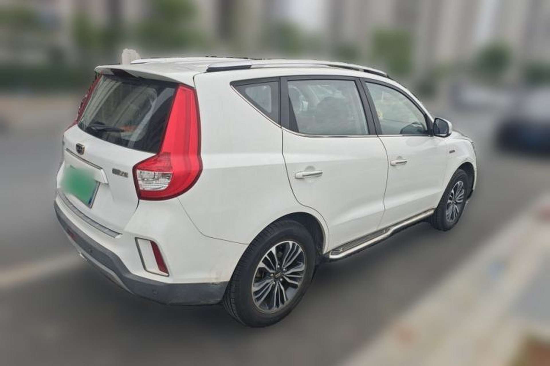 Used Geely Auto Vision X6 2016 1.3T CVT Luxury Model Rear Right 45 Deg