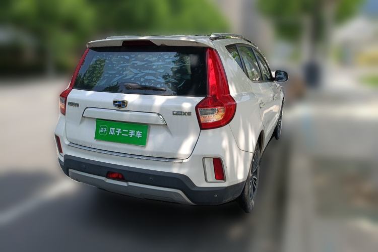 Used Geely Auto Vision X6 2016 1.3T CVT Flagship Model Rear Right 45 Deg