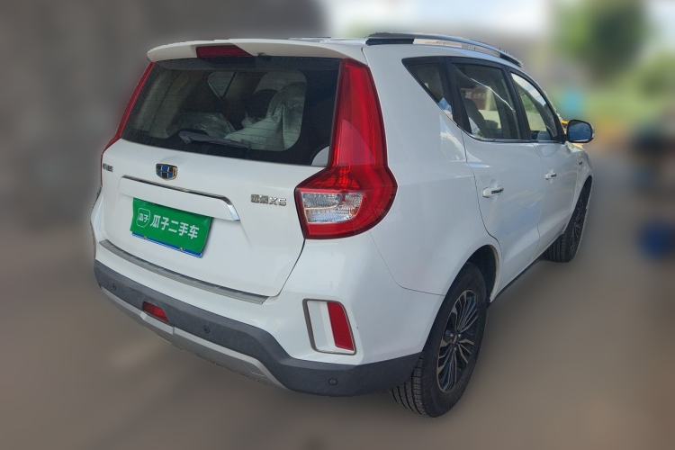 Used Geely Auto Vision X6 2016 1.3T CVT Flagship Model Rear Right 45 Deg