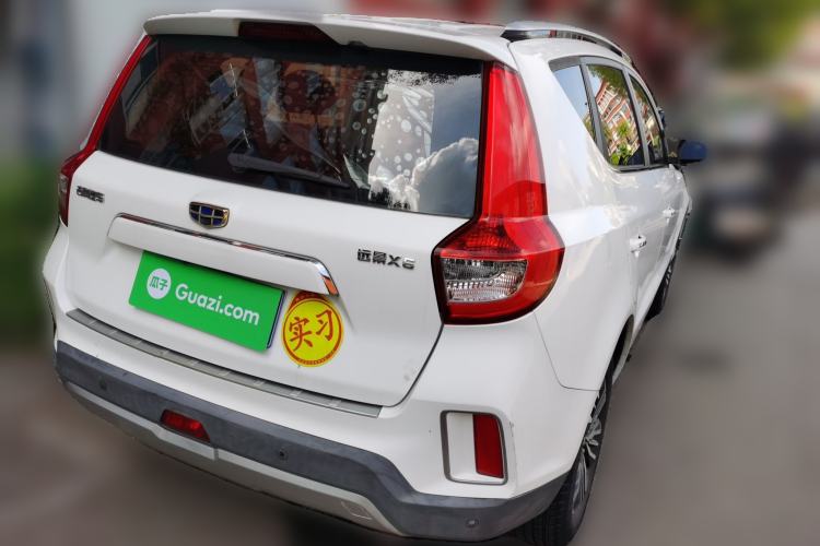 Used Geely Auto Vision X6 2016 1.8L Manual Luxury Model Rear Right 45 Deg