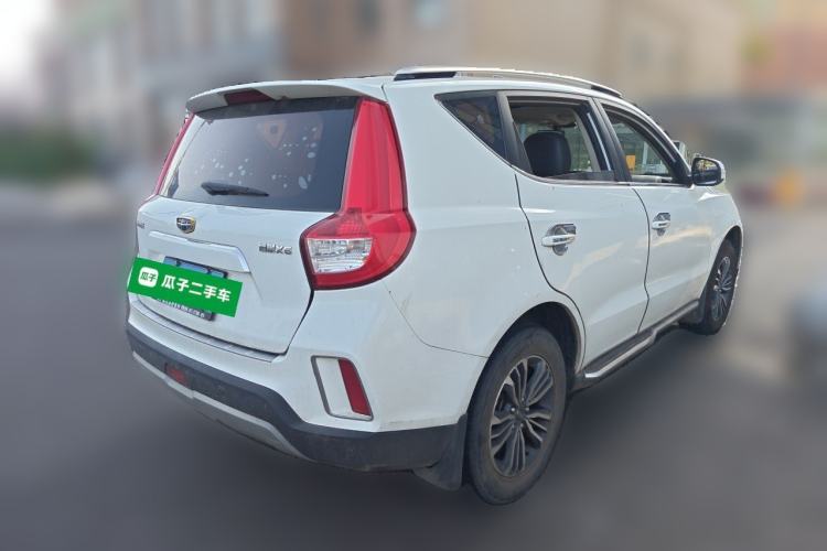 Used Geely Auto Vision X6 2016 1.8L Manual Luxury Model Rear Right 45 Deg