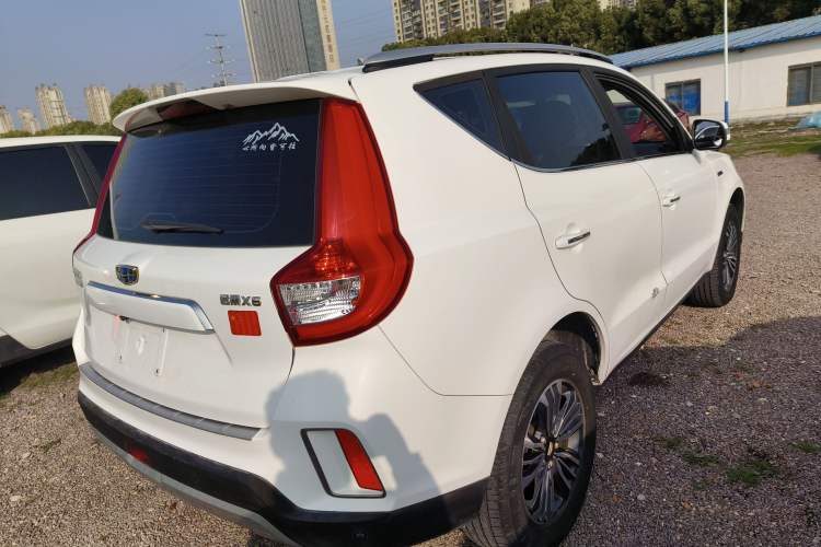 Used Geely Auto Vision X6 2016 1.3T CVT Luxury Model Rear Right 45 Deg