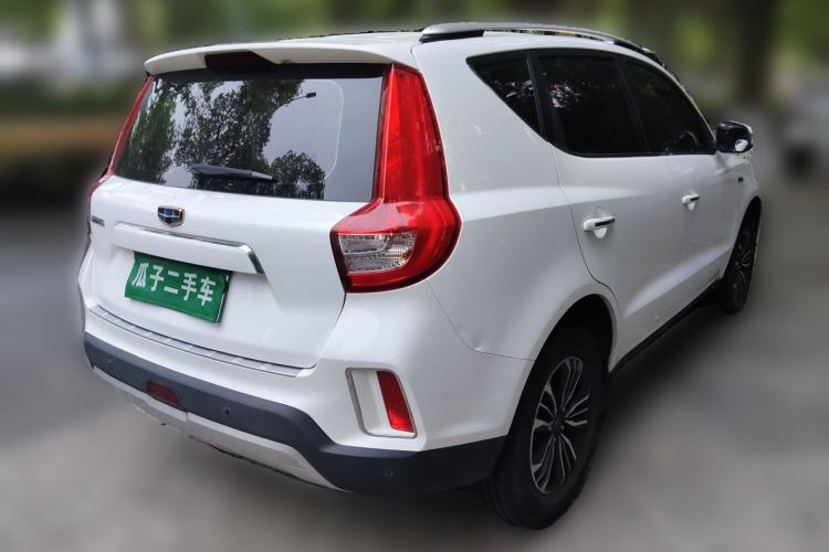 Used Geely Auto Vision X6 2016 1.3T CVT Luxury Model Rear Right 45 Deg