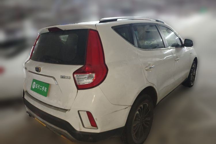 Used Geely Auto Vision X6 2016 1.3T CVT Flagship Model Rear Right 45 Deg