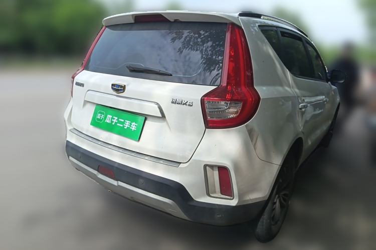 Used Geely Auto Vision X6 2016 1.8L Manual Luxury Model Rear Right 45 Deg