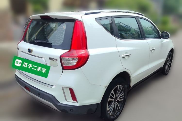 Used Geely Auto Vision X6 2016 1.8L Manual Luxury Model Rear Right 45 Deg