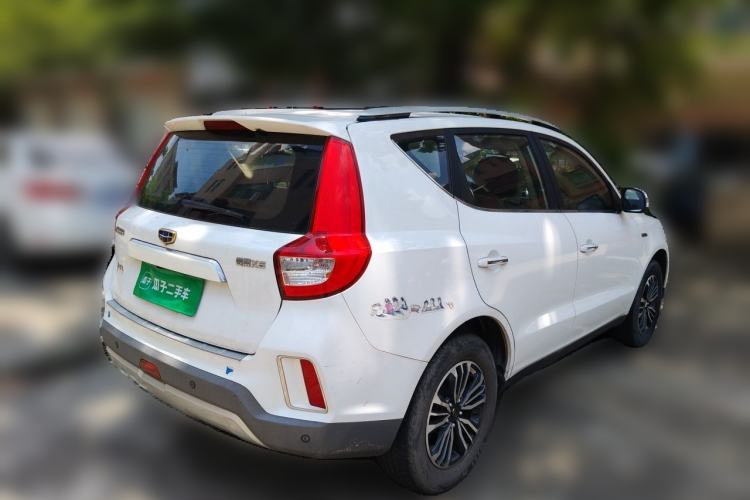 Used Geely Auto Vision X6 2016 1.3T CVT Flagship Model Rear Right 45 Deg