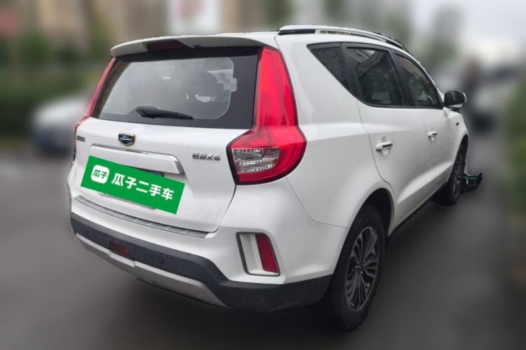Used Geely Auto Vision X6 2016 1.3T CVT Luxury Model Rear Right 45 Deg