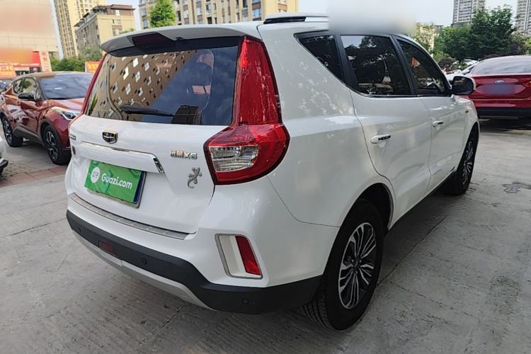 Used Geely Auto Vision X6 2016 1.3T CVT Luxury Model Rear Right 45 Deg