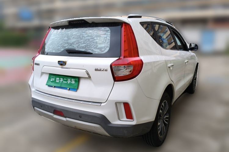 Used Geely Auto Vision X6 2016 1.8L Manual Luxury Model Rear Right 45 Deg