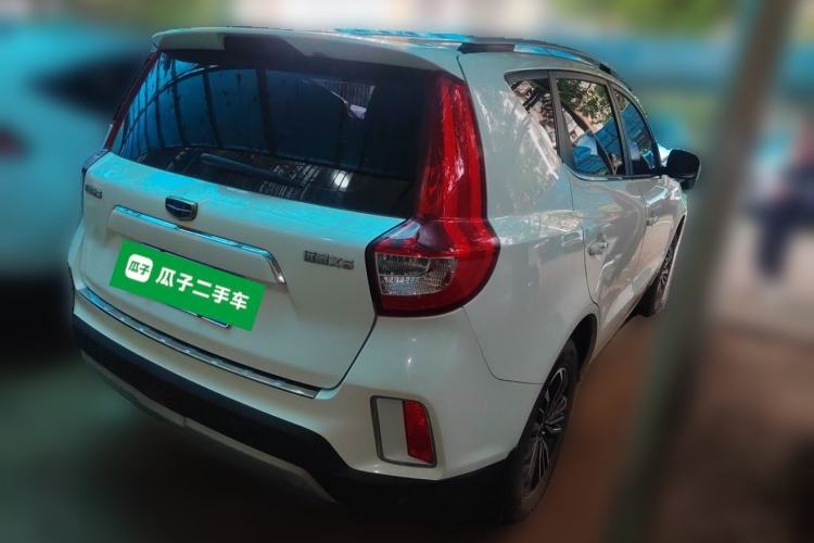 Used Geely Auto Vision X6 2016 1.3T CVT Flagship Model Rear Right 45 Deg