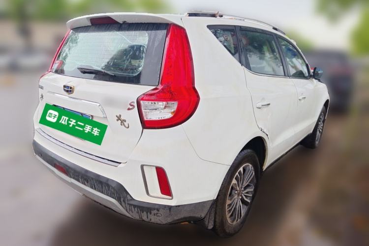 Used Geely Auto Vision X6 2016 1.8L Manual Luxury Model Rear Right 45 Deg