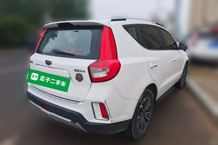 Used Geely Auto Vision X6 2016 1.8L Manual Luxury Model Rear Right 45 Deg