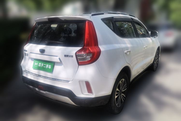 Used Geely Auto Vision X6 2016 1.8L Manual Luxury Model Rear Right 45 Deg