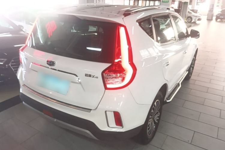 Used Geely Auto Vision X6 2016 1.3T CVT Luxury Model Rear Right 45 Deg
