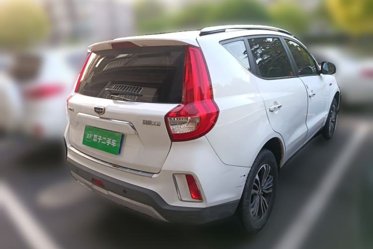 Used Geely Auto Vision X6 2016 1.3T CVT Luxury Model Rear Right 45 Deg