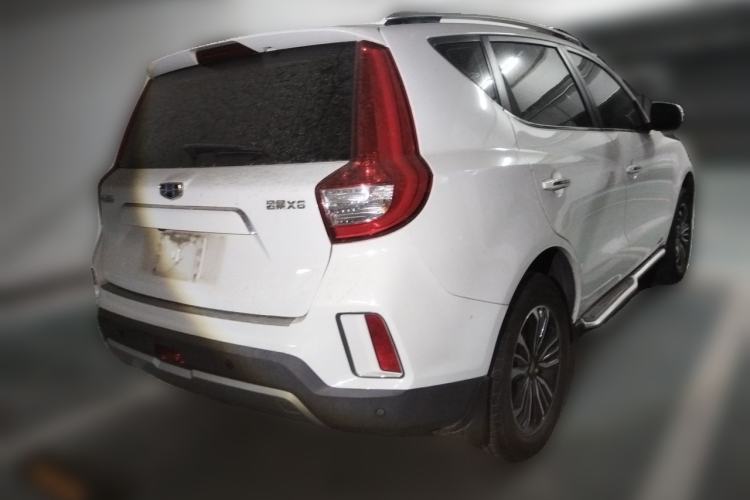 Used Geely Auto Vision X6 2016 1.8L Manual Luxury Model Rear Right 45 Deg