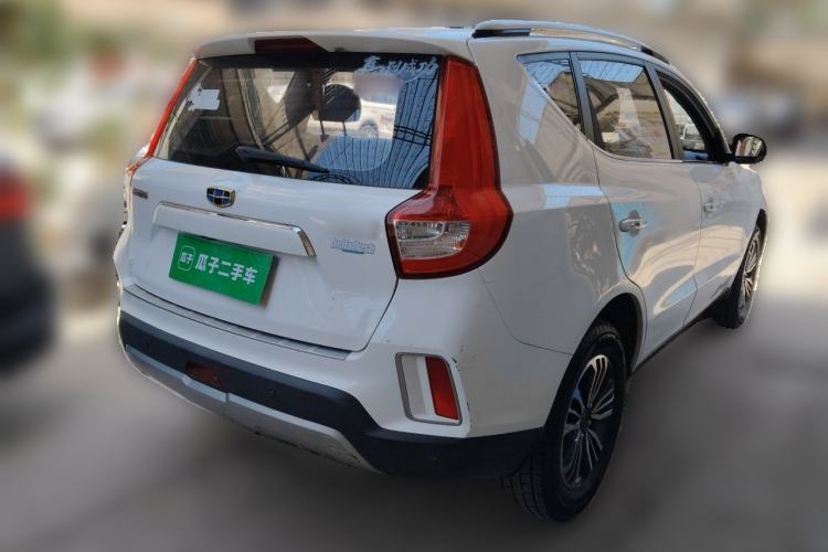 Used Geely Auto Vision X6 2016 1.8L Manual Luxury Model Rear Right 45 Deg