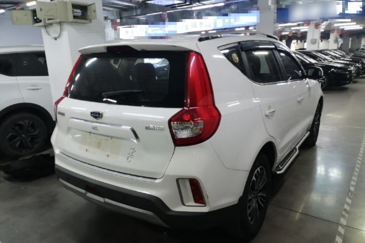 Used Geely Auto Vision X6 2016 1.8L Manual Luxury Model Rear Right 45 Deg
