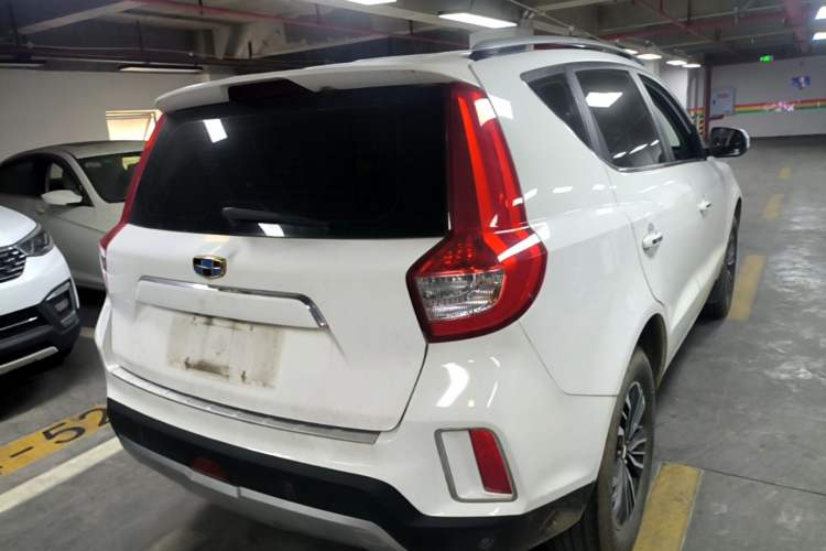 Used Geely Auto Vision X6 2016 1.8L Manual Luxury Model Rear Right 45 Deg