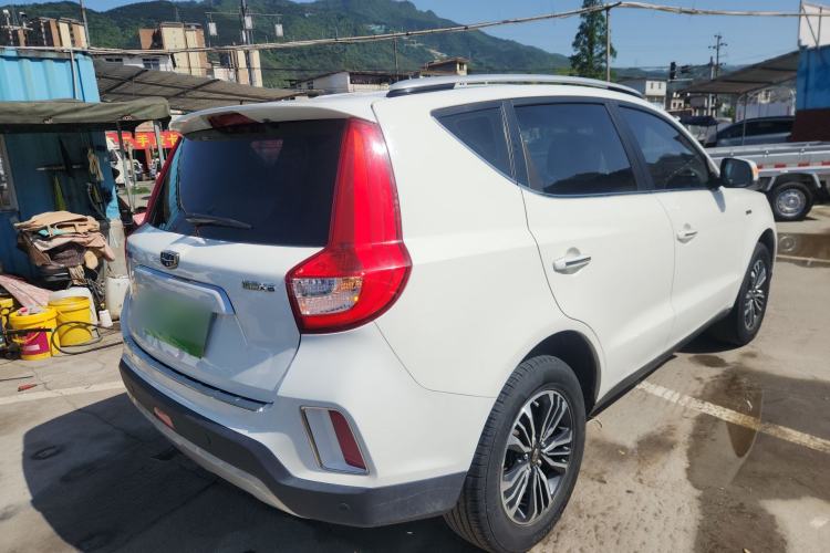 Used Geely Auto Vision X6 2016 1.3T CVT Flagship Model Rear Right 45 Deg