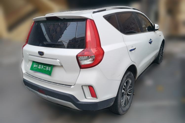 Used Geely Auto Vision X6 2016 1.3T CVT Flagship Model Rear Right 45 Deg