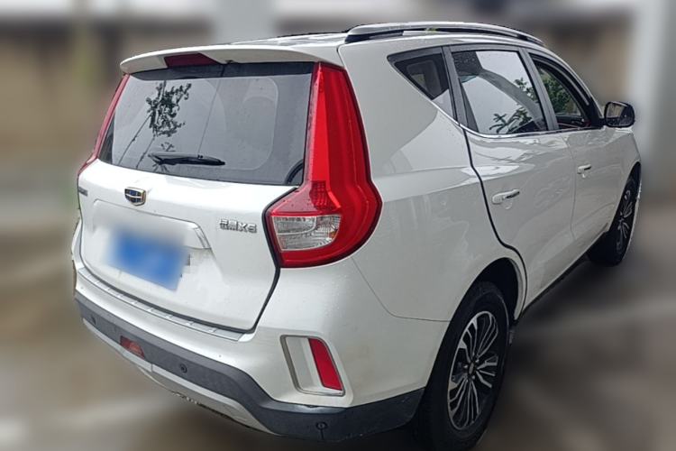 Used Geely Auto Vision X6 2016 1.8L Manual Luxury Model Rear Right 45 Deg