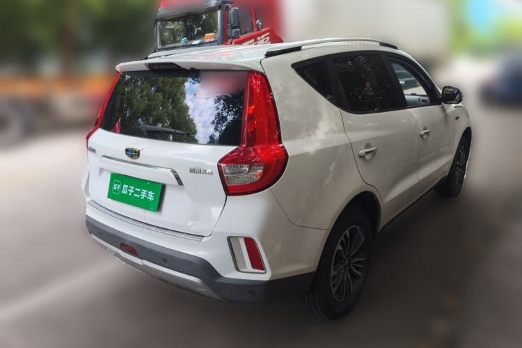 Used Geely Auto Vision X6 2016 1.3T CVT Flagship Model Rear Right 45 Deg