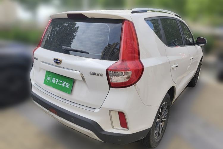 Used Geely Auto Vision X6 2016 1.8L Manual Luxury Model Rear Right 45 Deg