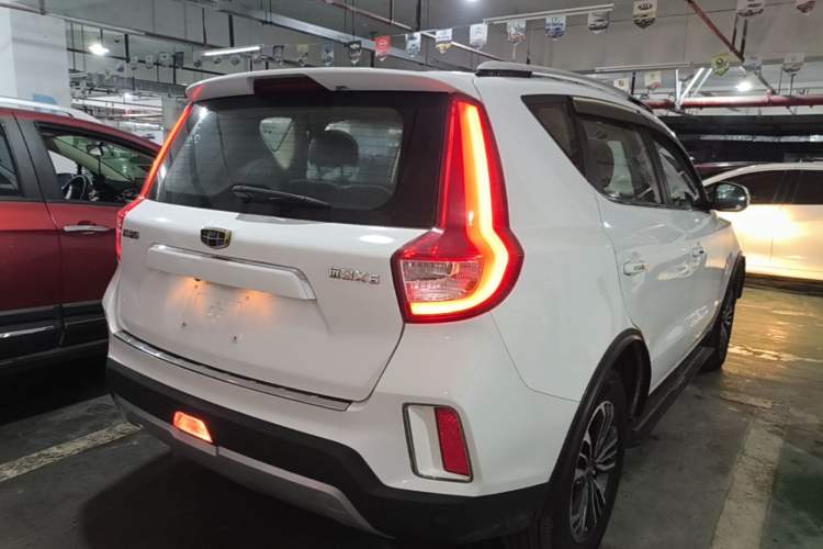 Used Geely Auto Vision X6 2016 1.8L Manual Luxury Model Rear Right 45 Deg