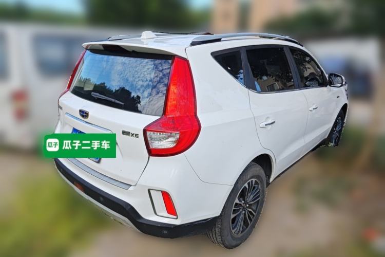 Used Geely Auto Vision X6 2016 1.3T CVT Luxury Model Rear Right 45 Deg