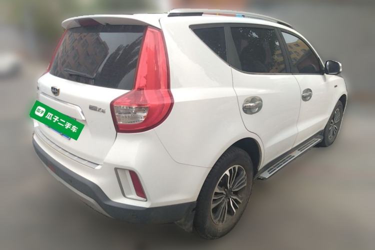 Used Geely Auto Vision X6 2016 1.3T CVT Flagship Model Rear Right 45 Deg