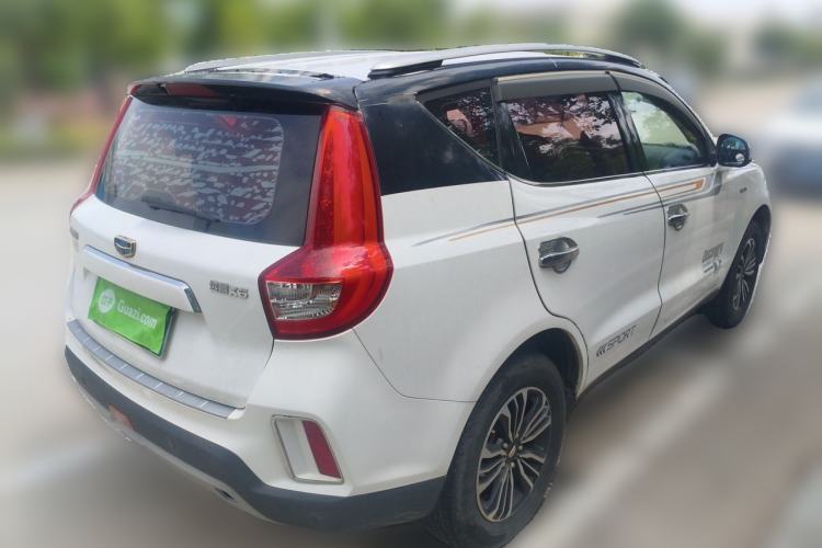Used Geely Auto Vision X6 2016 1.3T CVT Luxury Model Rear Right 45 Deg